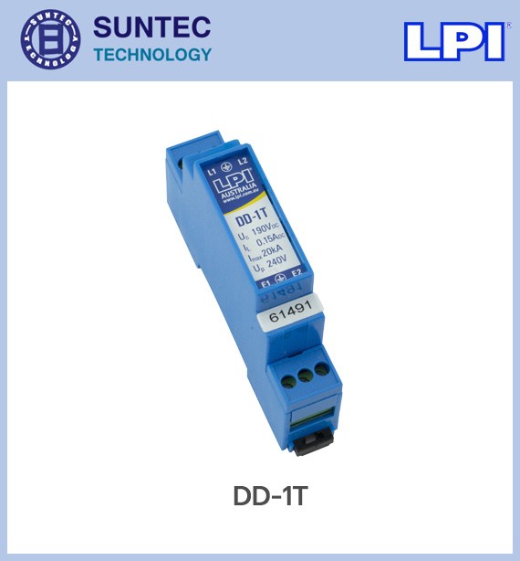 อุปกรณ์ป้องกันไฟกระโชกสำหรับสายสัญญาณ หรือ อุปกรณ์ป้องกันเสิร์จสำหรับสายสัญญาณ (Data Line Surge Protective Device)