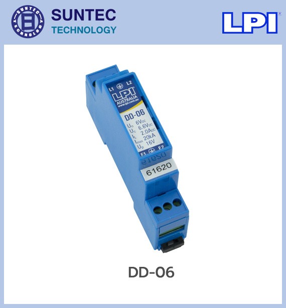 อุปกรณ์ป้องกันไฟกระโชกสำหรับสายสัญญาณ หรือ อุปกรณ์ป้องกันเสิร์จสำหรับสายสัญญาณ (Data Line Surge Protective Device)