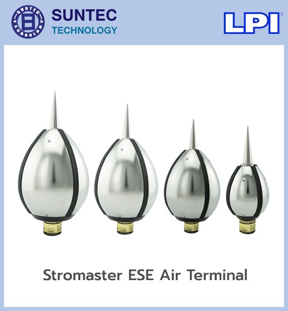 ระบบป้องกันฟ้าผ่า (สายล่อฟ้า) LPI แบบ Early Streamer Emission (ESE)